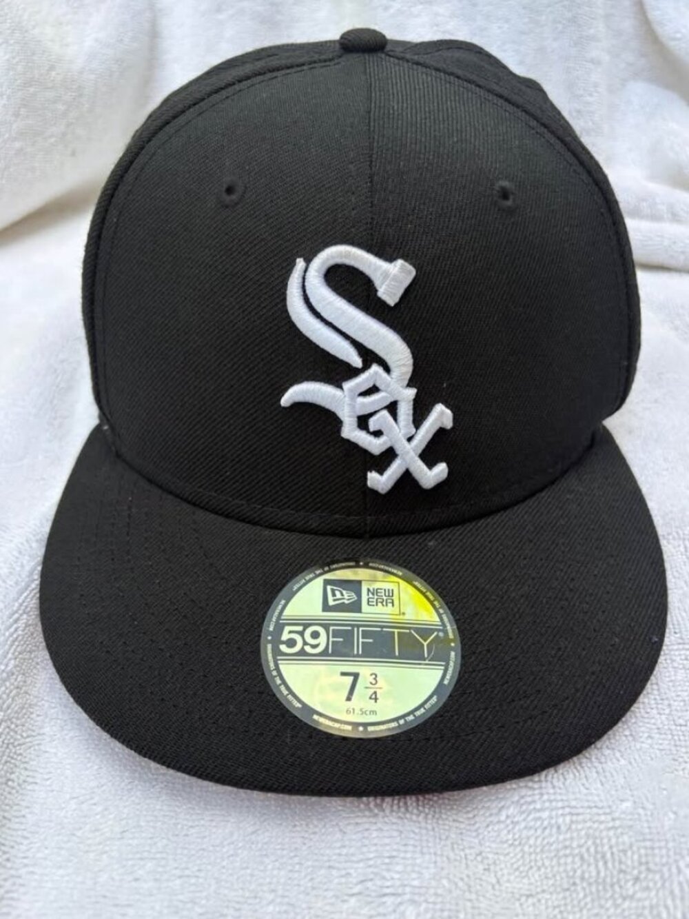 New Era White Sox 2003 All Star Game Side Patch 59FIFTY Hat 7 3/4